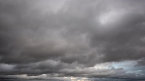 Dark Storm Clouds Moving in the Sky