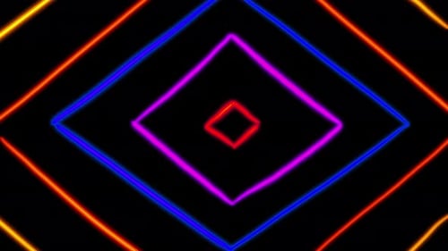 Fondo abstracto con garabatos ligeros Loop