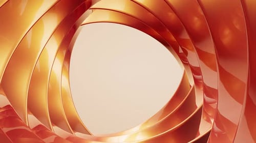 Goldene Kurve Rahmen-Hintergrund