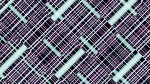Futuristic Abstract Grid Lines Animated Background