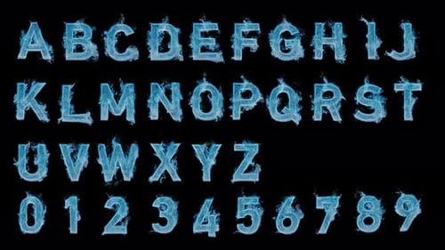 Smoke Alphabet