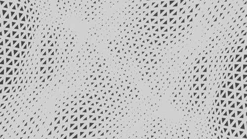 Dynamic Abstract Triangle Wave Pattern Seamless Loop