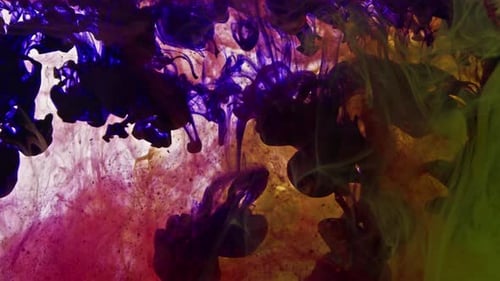Ink Drops Spreading In Water 4