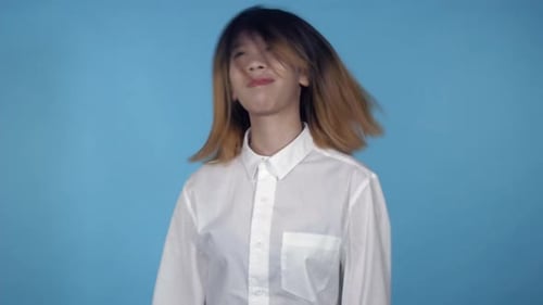 Beautiful Korean Female Have Fun
