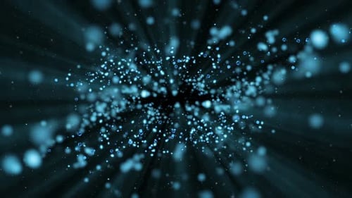 Blue Bubbles Hintergrund