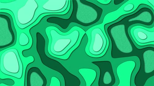 Topography Style Background Green