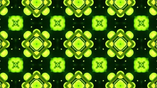Padrões de caleidoscópio futurista VJ Loop movimento psicodélico Abstrato Fundo
