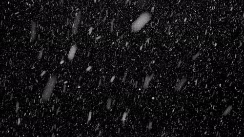 Seamless Falling Snow Overlay for Winter Scenes