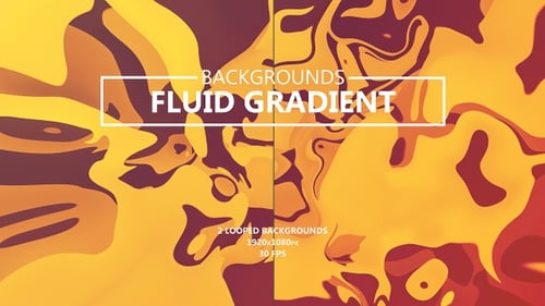 Dynamic Abstract Fluid Gradient Loop Background