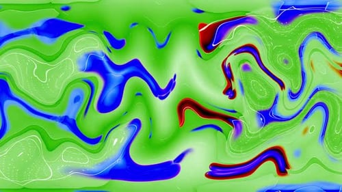 Dynamic Fluid Abstract Colorful Motion Background