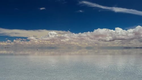 Vista panorámica en el Salar De Uyuni