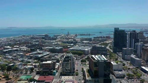 Coronavirus Lockdown in Cape Town South Africa City Streets Empty Streets