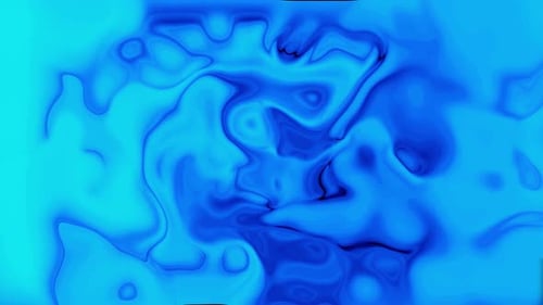 Abstract Blue Liquid Movement Background