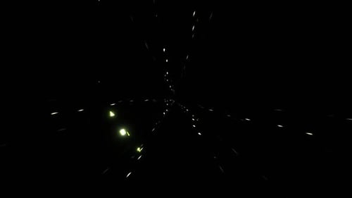 Tech Glitter Particles HD | Cyber Space Motion | Abstract Technology Loop