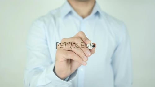 Petróleo, escritura en pantalla