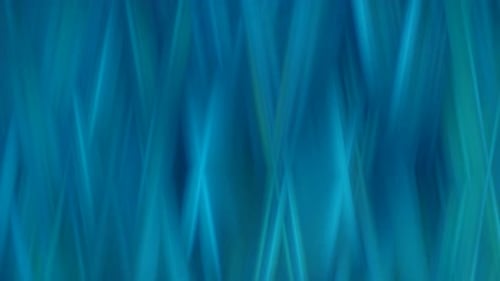 Abstract Fluid Blue Green Light Streaks Background Motion Graphic