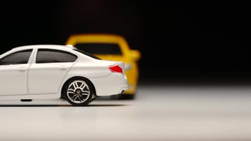 Toy Cars on Display, Automotive Miniature Concept