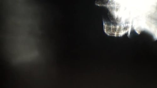 Abstract Shimmering Light Leaks and Bokeh Background