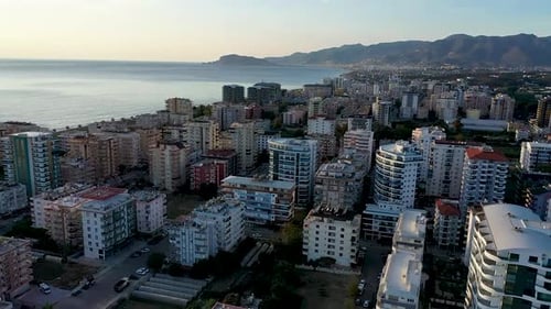 Vista desde Zumbido, ciudad de Alanya