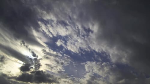 Dramatic Forming Clouds Time Lapse