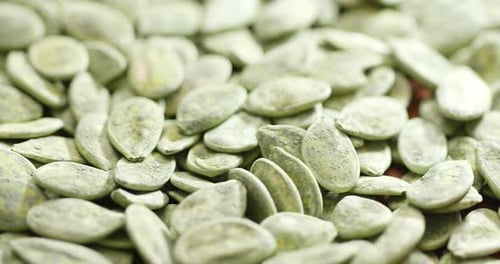 Green pumpkin seed