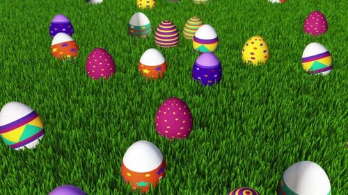 Easter Egg Field 01 Hd