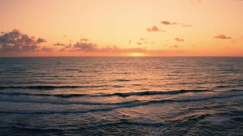Sunset on the Ocean
