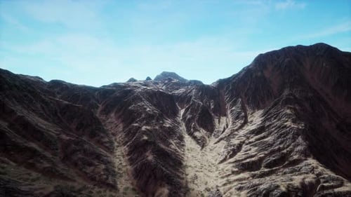 Mountain Landscape in High Altitude