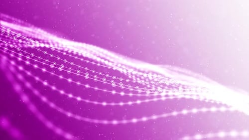 4K Abstract wave soft background(loopable) Selective focus and camera motion