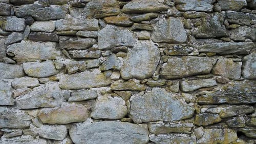 Textured Stone Wall Background Close Up