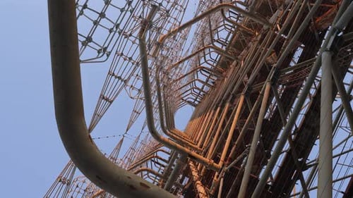Duga Horizon Radarsysteme in Tschernobyl, Ukraine
