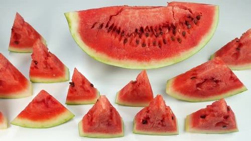 Juicy Colorful Watermelon