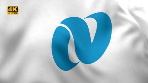 Waving Fabric Logo Reveal Animation