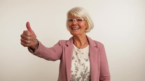 Thumbs Up Granny