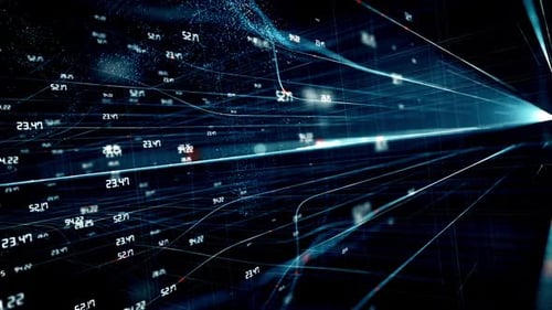 Fondo de estructura de globo digital