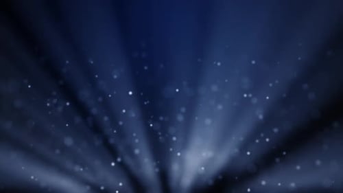 Shimmering Particle Rays: Elegant Celebration Background Animation