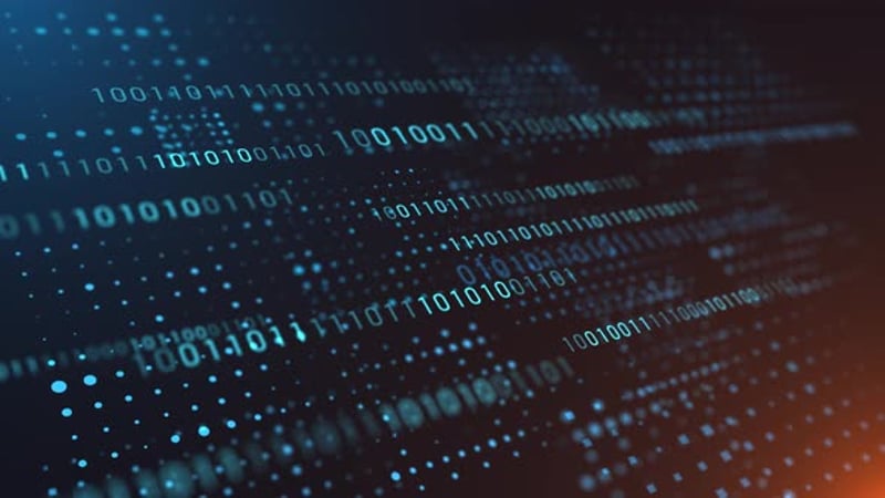 Algorithm Digital Technology Animation 4K, Backgrounds Motion Graphics ...