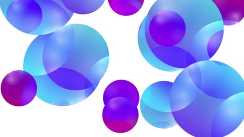 Beautiful Gradient Balloon Circle Background