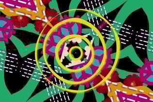 Psychedelic Rainbow II