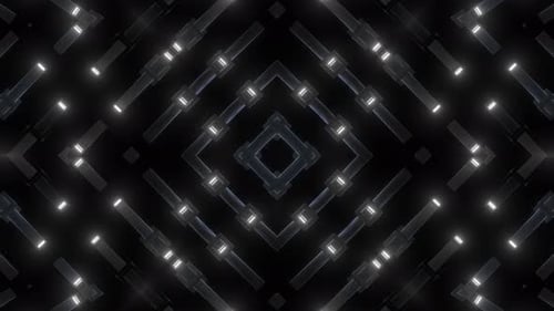 4k White Led Light Vj Loop