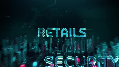 Futuristic Corporate Supply Chain Management Digital Network Animation