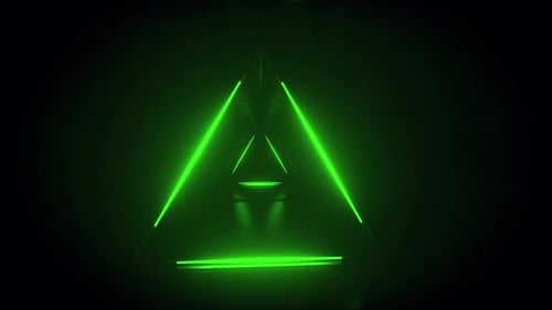 Abstrakter grüner futuristischer Hintergrund
