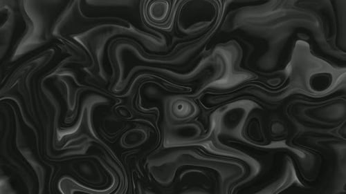 Abstract Background Black White Marble Liquid Animated