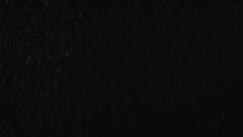 Loop Rain Drops Falling Alpha, Real Rain, High Quality, Slow Rain, Thunder, Speedy, Night, Dramatic