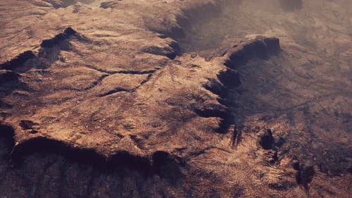 Scenic View of Sunrise in Grand Canyon National Park