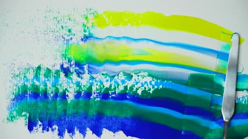 Acrylique Abstrait 7
