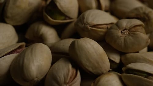 Pistachios in Shell Close Up
