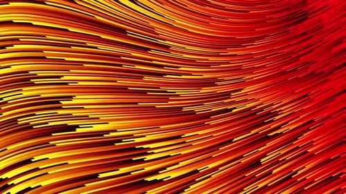 Dynamic Abstract Flowing Lines Background Animation Loop