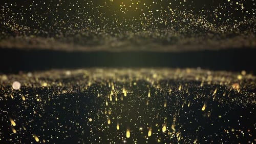 Fond de particules qui s'écoule