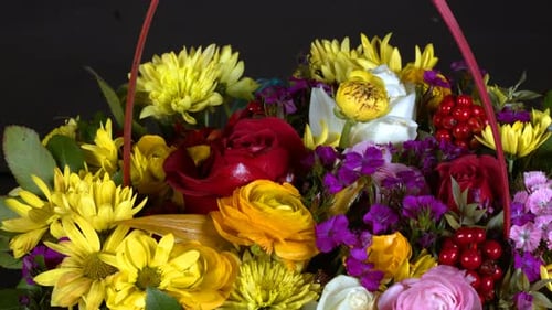 Coloridas flores románticas 3